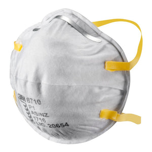 3M Respirator Classic 8710 Cupped Standard White P1 (Pack of 20) - Inkplus