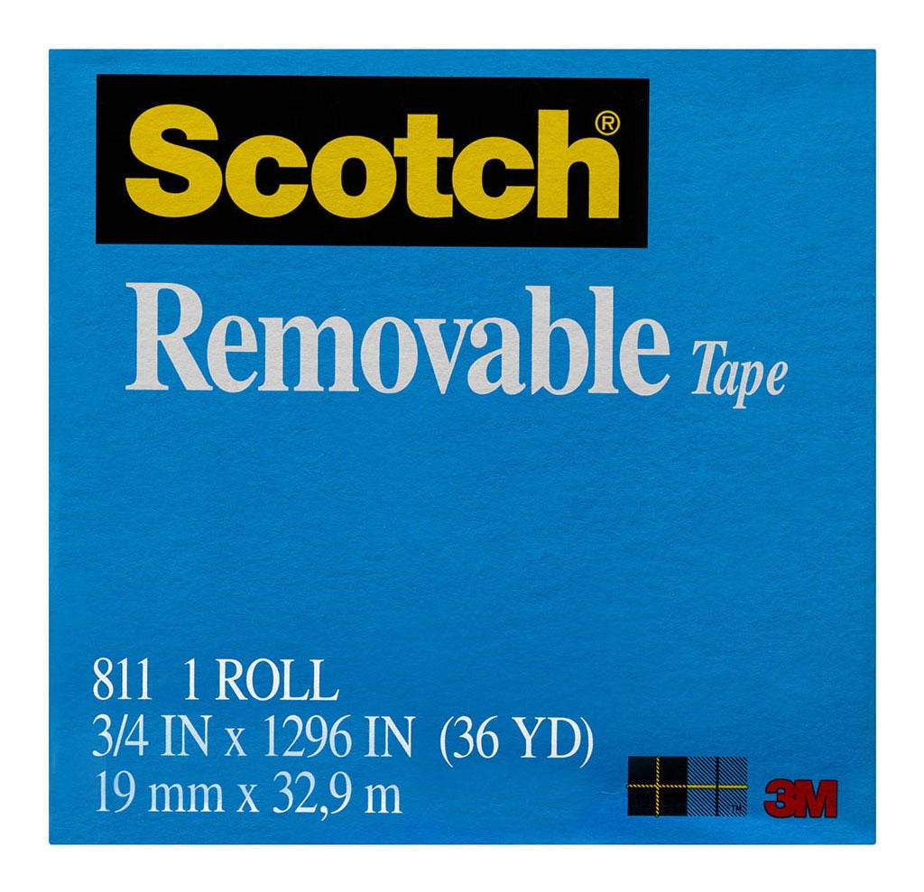 3M Scotch Removable Magic Tape 811 19mmx33m -   - Inkplus