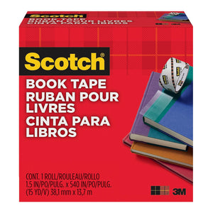 3M Scotch Tape Book Repair 845 101mm x 13.7m Transparent -   - Inkplus