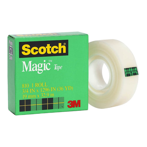 3M Scotch Magic Tape 810 19mmx33m -   - Inkplus