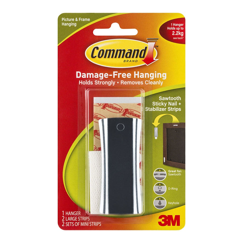 3M Command Picture Hanger 17047 Large Metal Universal -   - Inkplus