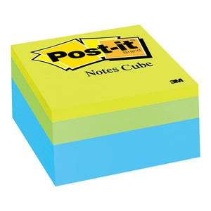 3M Post-it Notes Memo Cube 2054-PP Greenwave 76x76mm 400 sheet cube -   - Inkplus