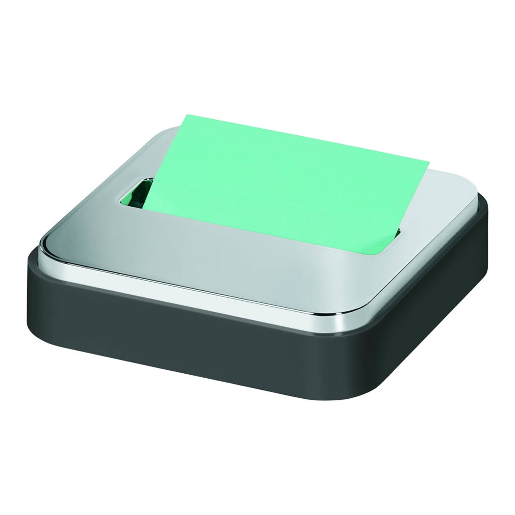 3M Post-it Pop-Up Note Dispenser STL-330-B Steel Top Black -   - Inkplus