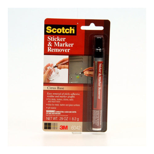 3M Scotch Adhesive Remover Citrus Base Pen 6042 8.2g -   - Inkplus