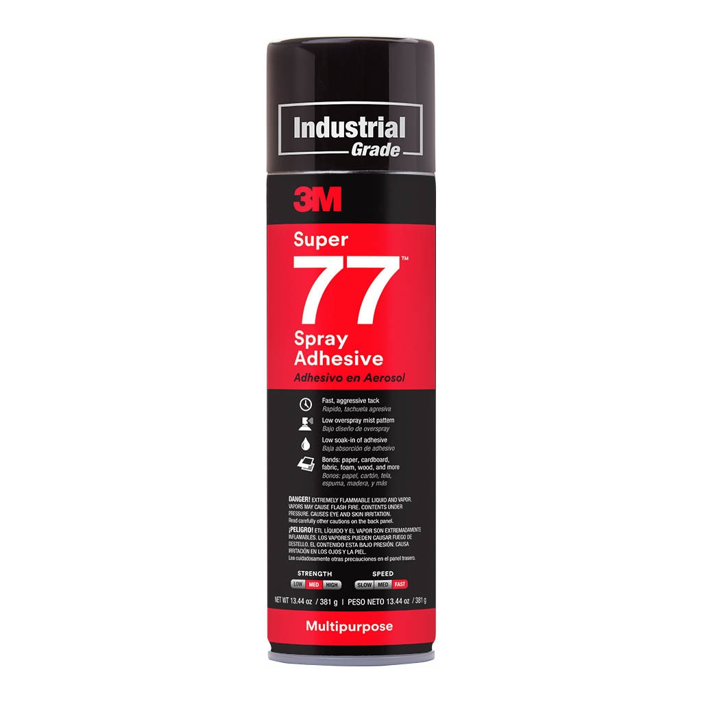 3M Scotch Adhesive SUPER 77 475g Spray Can -   - Inkplus