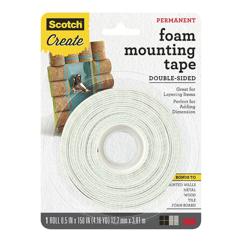 3M Scotch 4013-CFT Craft Mounting Tape 12.7mm x 3.81m -   - Inkplus