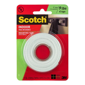 3M Scotch Indoor Mounting Tape 110P 12.7mmx1.9m -   - Inkplus