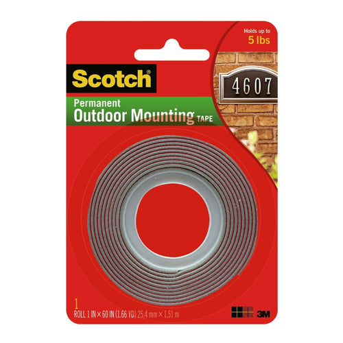 3M Scotch Outdoor Mounting Tape 411P 22mmx1.5m -   - Inkplus