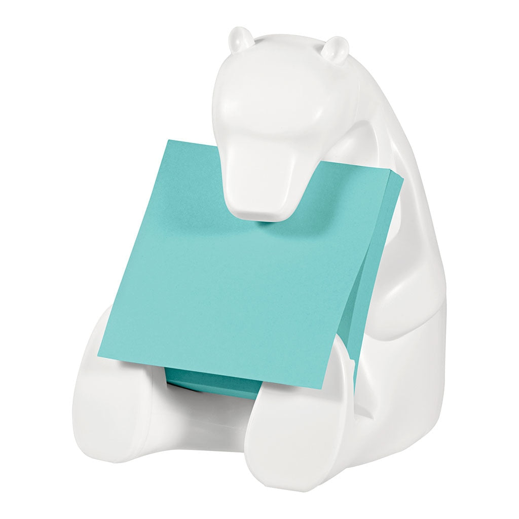 3M Post-it Pop Up Dispenser Bear BEAR-330 w 50 sheet refill pad -   - Inkplus