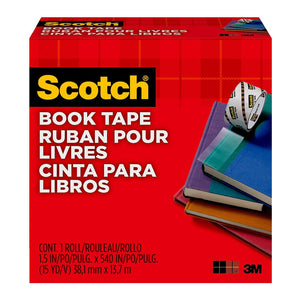 3M Scotch Tape Book Repair 845 38mm x 13.7m Transparent -   - Inkplus