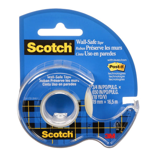 3M Scotch Tape Wall-Safe 183 19mm x 16.5m Roll -   - Inkplus