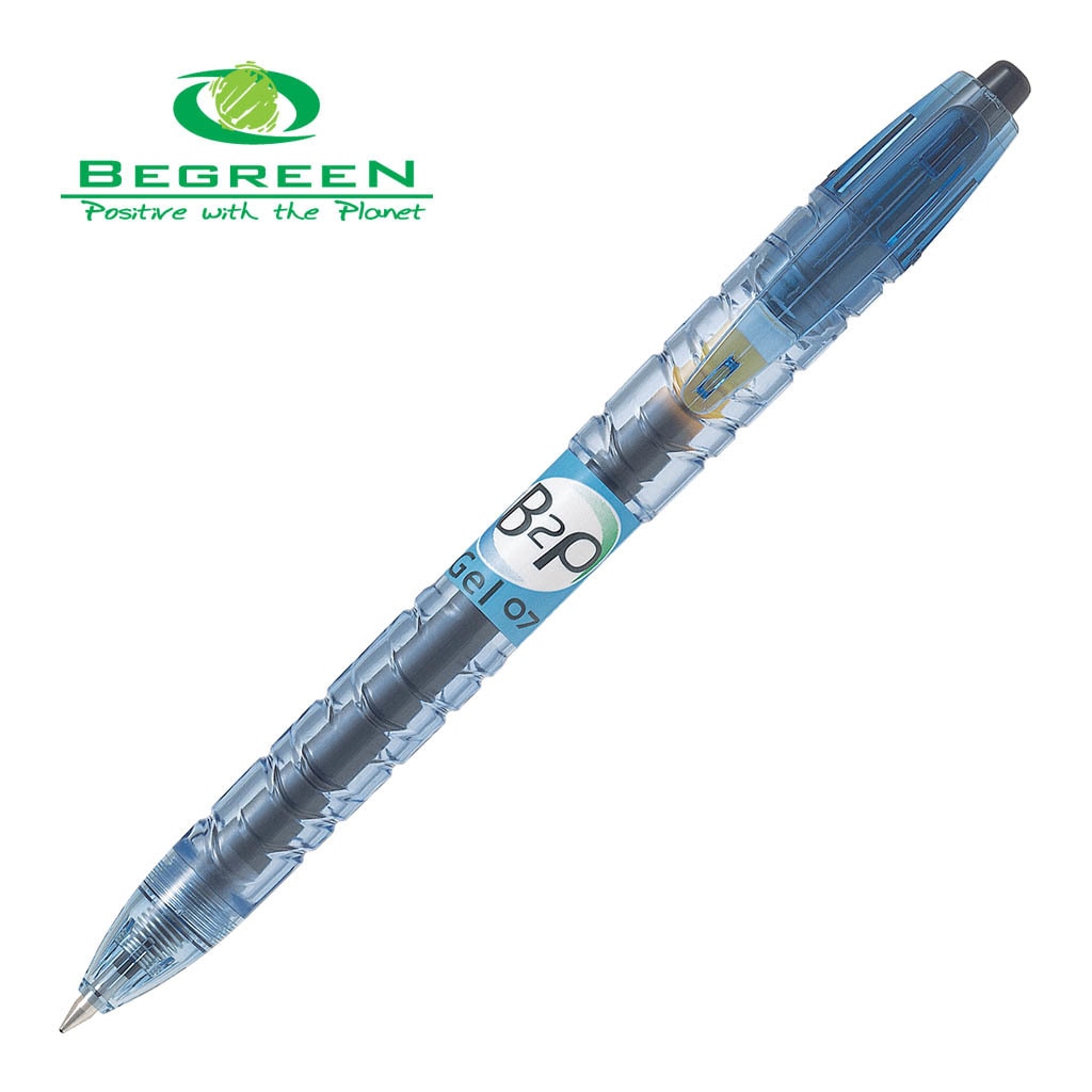 Pilot BeGreen Bottle-2-Pen Gel Fine 10Pk (Black/Blue/Red) -   - Inkplus