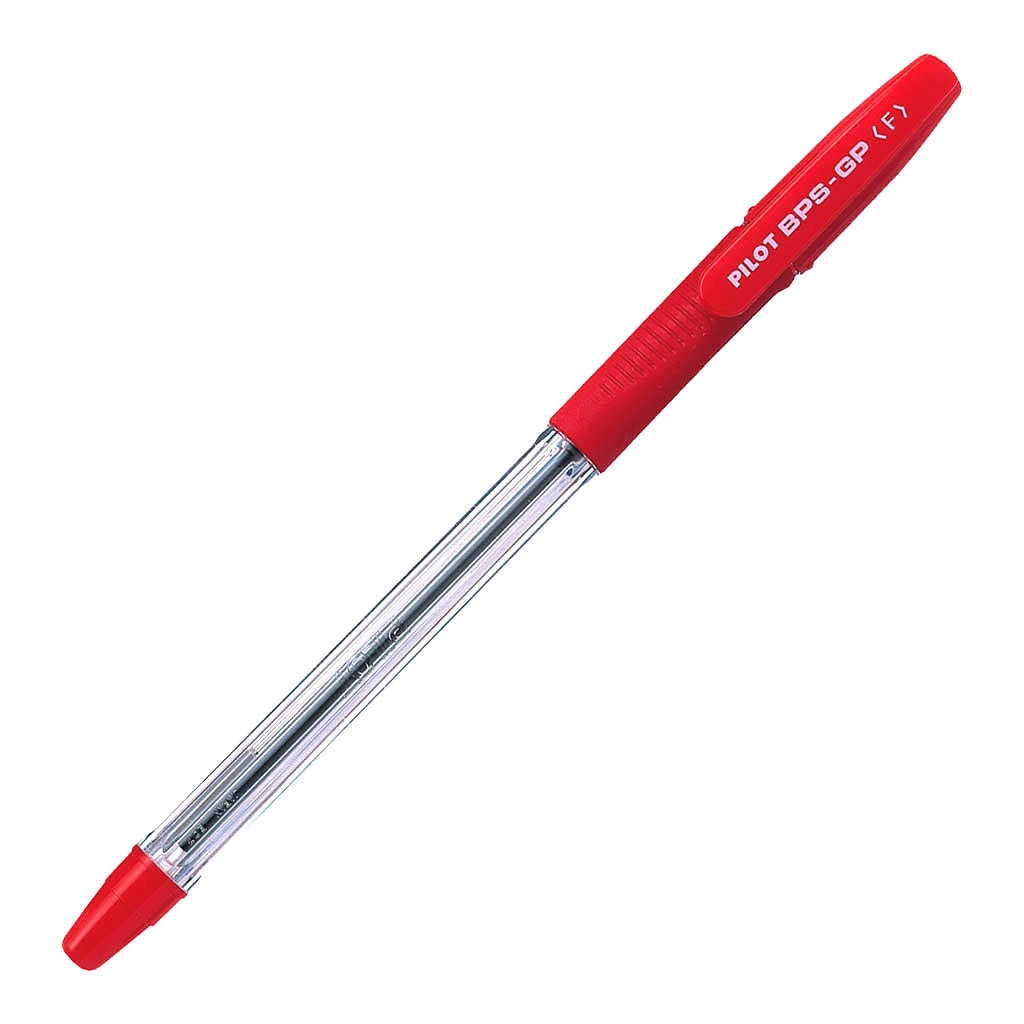 Pilot BPS-GP Ballpoint Fine 12Pk (Red) -   - Inkplus