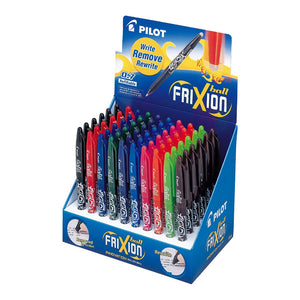 Pilot Frixion Ball Erasable Fine Asstd. 60Pk Display (BL-FR7-60DPK) -   - Inkplus