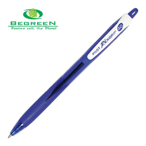 Pilot BeGreen Rexgrip Ballpoint Medium 10Pk (Black/Blue/Red) -   - Inkplus