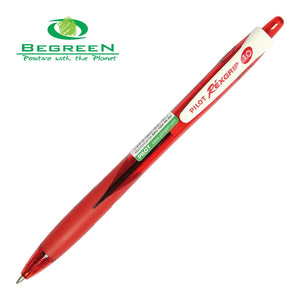 Pilot BeGreen Rexgrip Ballpoint Medium 10Pk (Black/Blue/Red) -   - Inkplus