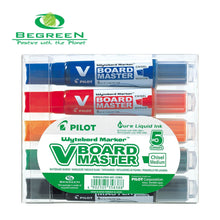 Load image into Gallery viewer, Pilot BeGreen V Board Whiteboard Marker Chisel 10Pk (5 colors available, Asstd. 5Pk available) -   - Inkplus