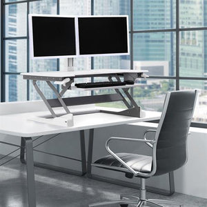 Ergotron WorkFit-TL, Sit-Stand Desktop Workstation - White -   - Inkplus