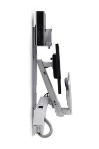 Ergotron StyleView Wall Mount for Monitor, CPU, Keyboard, Scanner, Mouse - White -   - Inkplus