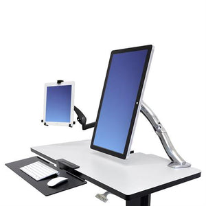 Ergotron Neo-Flex Mounting Arm for iPad, Flat Panel Display - Black -   - Inkplus