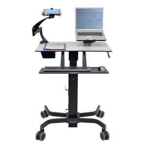 Ergotron Neo-Flex Mounting Arm for iPad, Flat Panel Display - Black -   - Inkplus