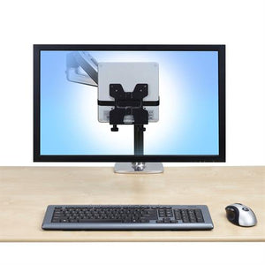 Ergotron CPU Mount for Thin Client, Flat Panel Display - Steel - Black -   - Inkplus