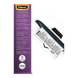 Fellowes Laminator Cleaning and Carrier Sheets A4 10Pk -   - Inkplus