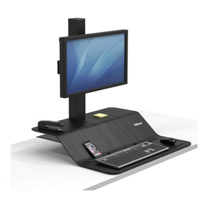 Fellowes Sit Stand Workstation - Lotus VE - Single Monitor -   - Inkplus