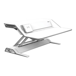 Fellowes Sit Stand Workstation - Lotus DX - White -   - Inkplus