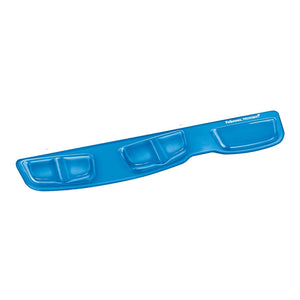 Fellowes Keyboard Palm Support - Gel Clear - Blue -   - Inkplus