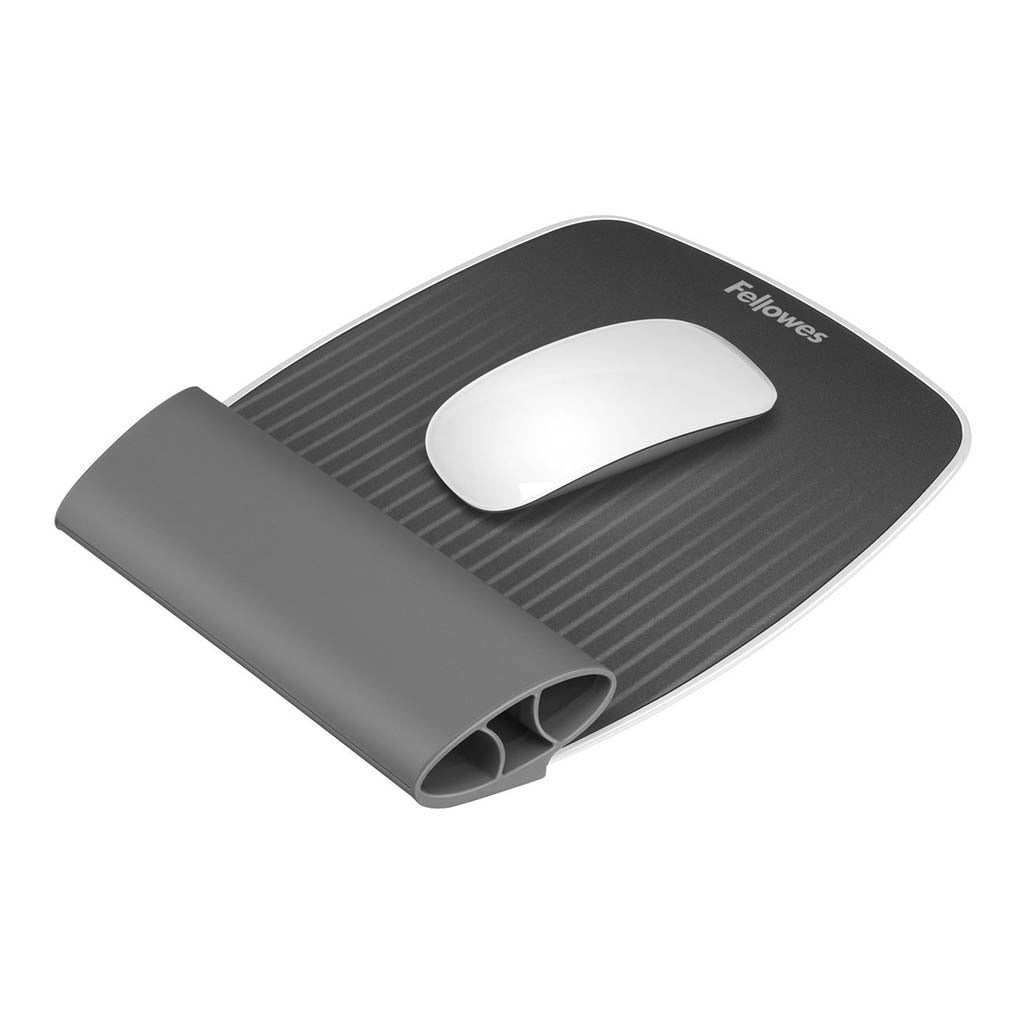 Fellowes Ispire - Wrist Rocker Mousepad - Grey -   - Inkplus