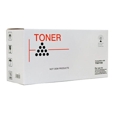 Compatible Brother TN2150 Black Toner Cartridge - Inkplus
