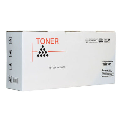 Compatible Brother TN2345 Black Toner - Inkplus