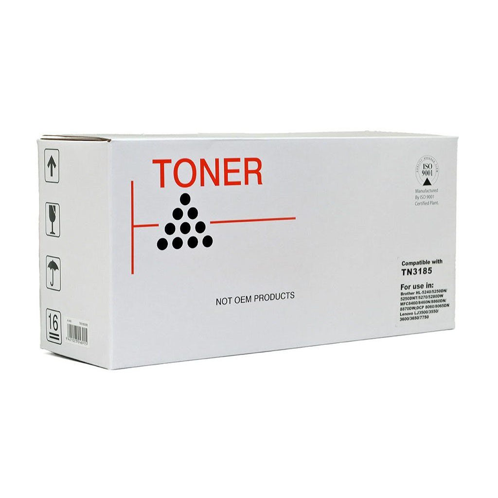 Compatible Brother TN3185 Black Toner Cartridge - Inkplus