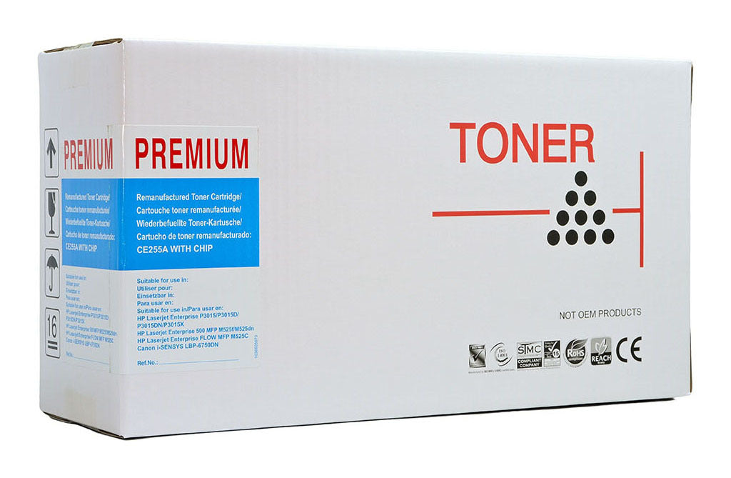 HP Compatible CE255A,CE255X/Canon CART324HY Black Toner Cartridge - Inkplus