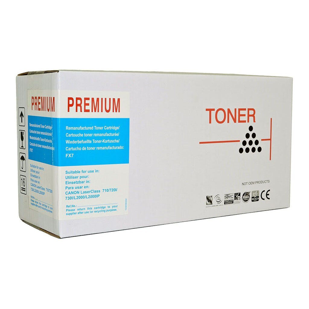 Canon Compatible FX7 Black Toner Cartridge - Inkplus