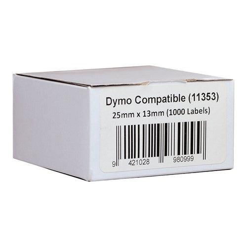 Dymo Compatible LW Labels 25mmx13Mm 1000pcs/per roll - Inkplus