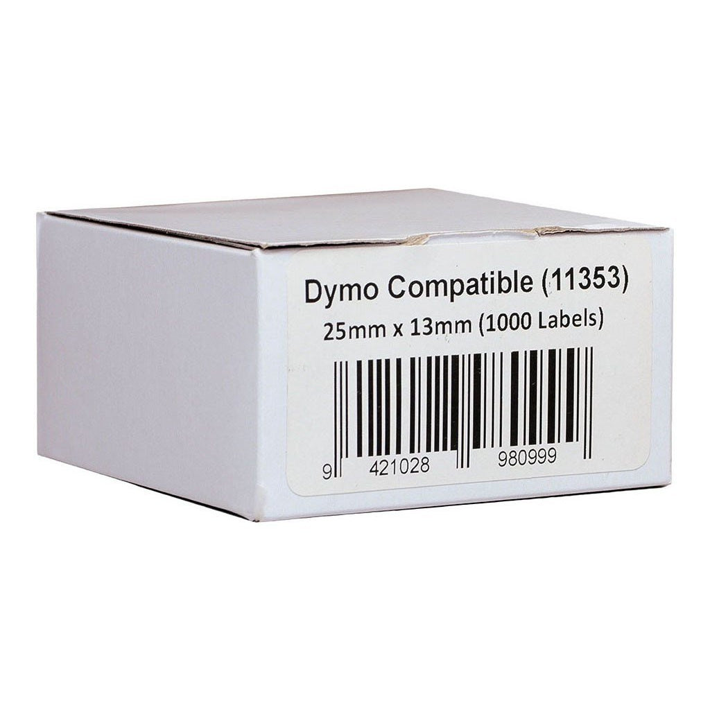 Dymo Compatible LW Labels 25mmx13Mm 1000pcs/per roll - Inkplus