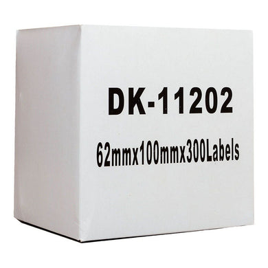 Compatible Brother DK Label Standard Address DK11202 - 62 x 101mm - Inkplus
