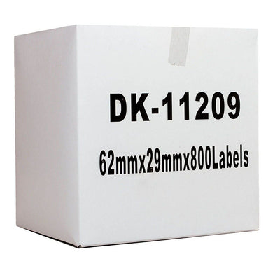 Compatible Brother DK Label Standard Address DK11209 - 29 x 62mms - Inkplus
