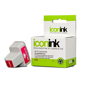 HP Compatible 02 Ink Cartridge - Inkplus