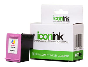 HP Remanufactured 60 Ink Cartridge - Inkplus