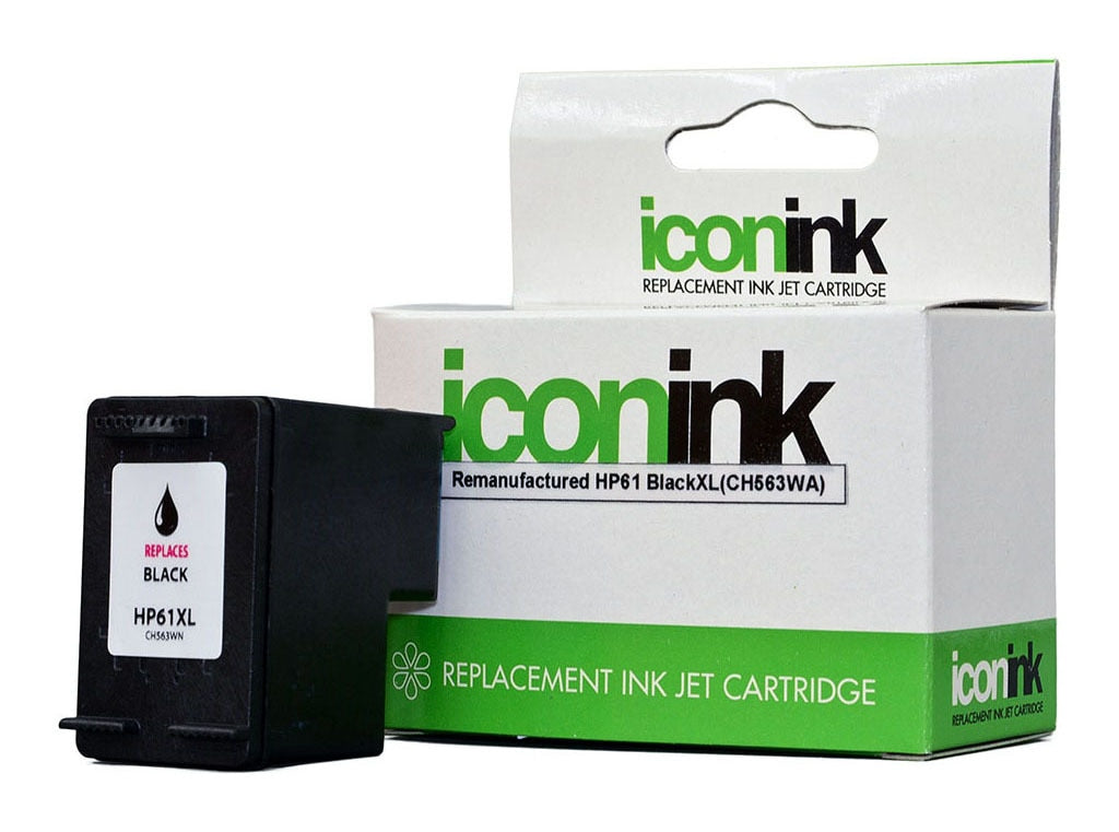 HP Remanufactured 61XL Ink Cartridge -   - Inkplus