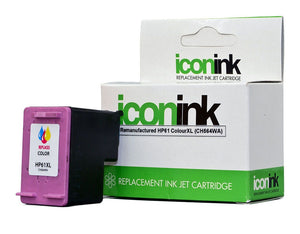 HP Remanufactured 61XL Ink Cartridge -   - Inkplus