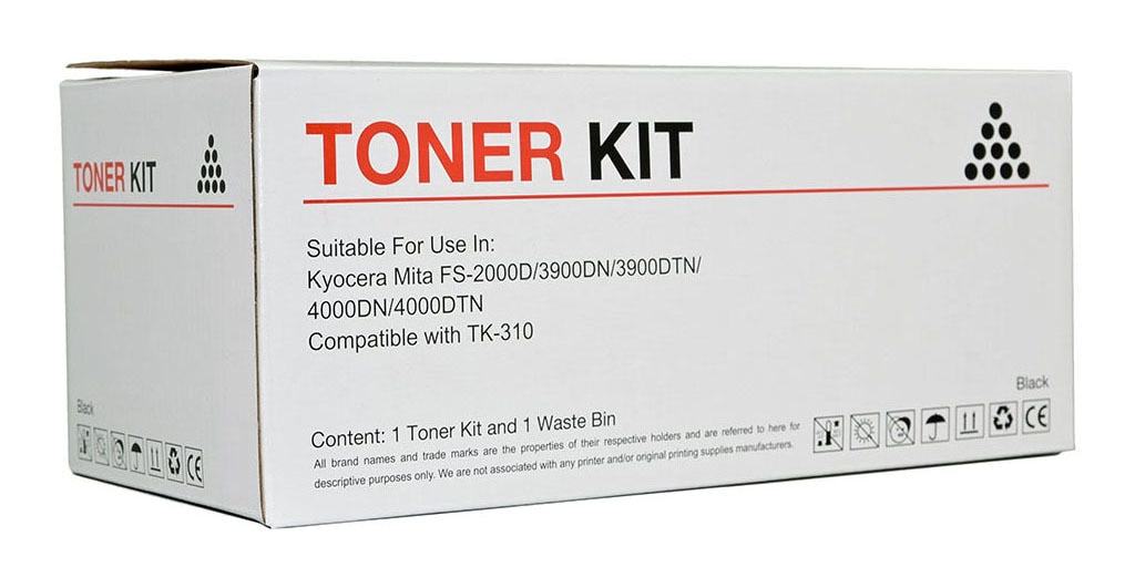 Kyocera Compatible TK310 Black Toner Cartridge -   - Inkplus