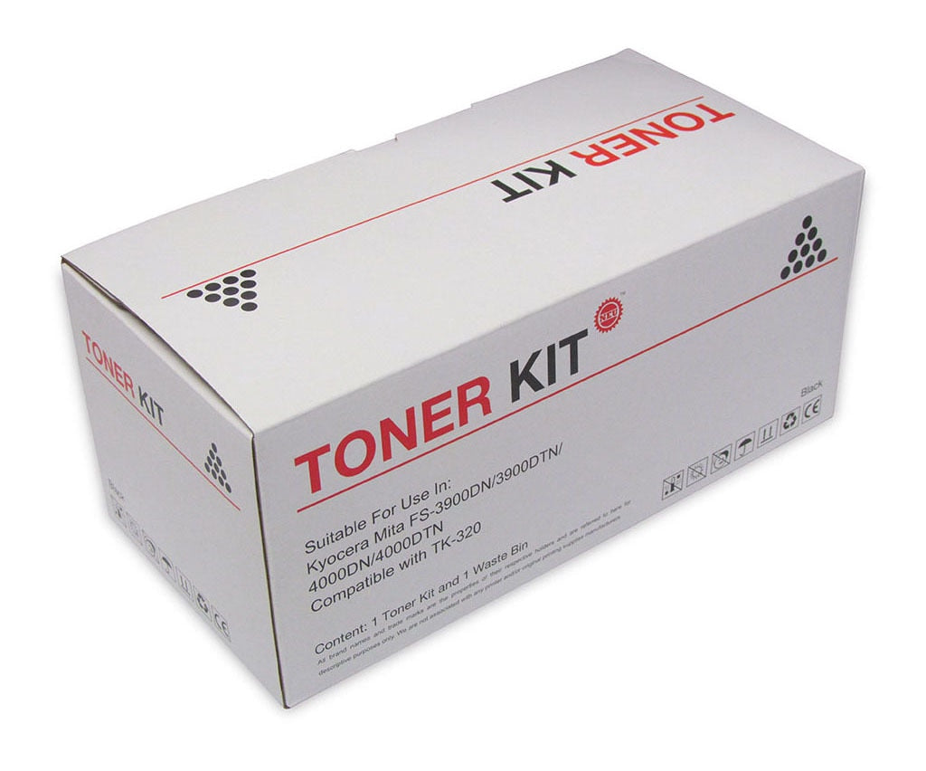 Kyocera Compatible TK320 Black Toner -   - Inkplus