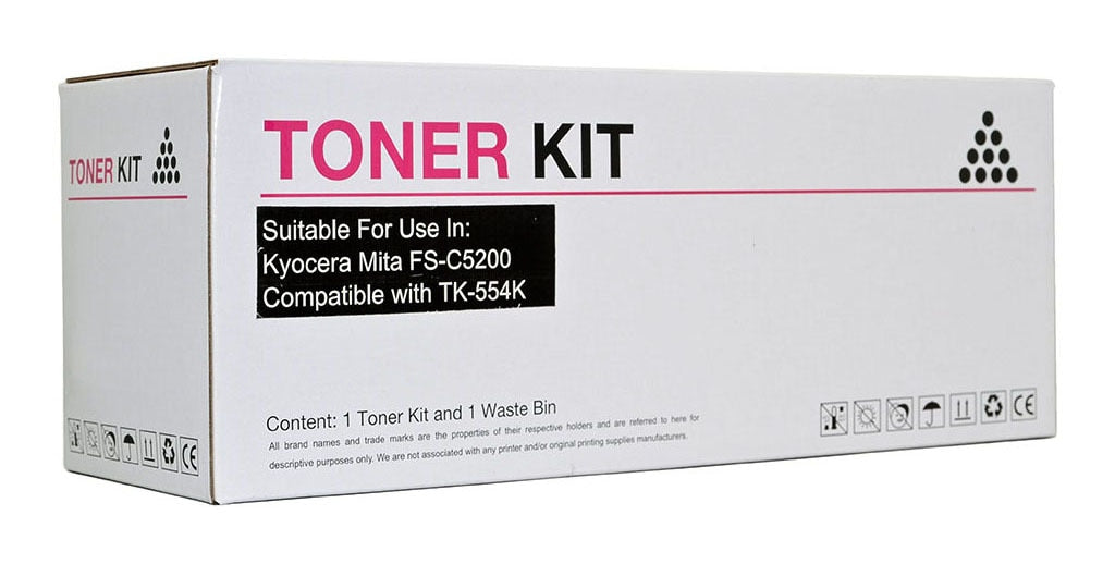 Kyocera Compatible TK554 Toner Cartridge -   - Inkplus