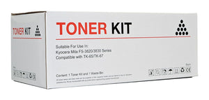 Kyocera Compatible TK-65/67 Black Toner Cartridge -   - Inkplus